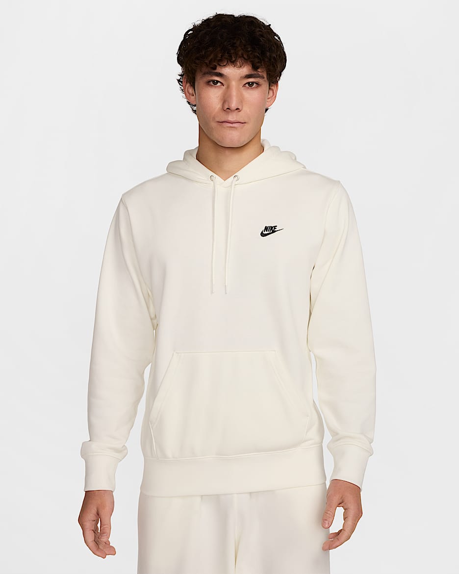 NIKE 白・ホワイト スウェットパーカー フレンチテリー (Nike
